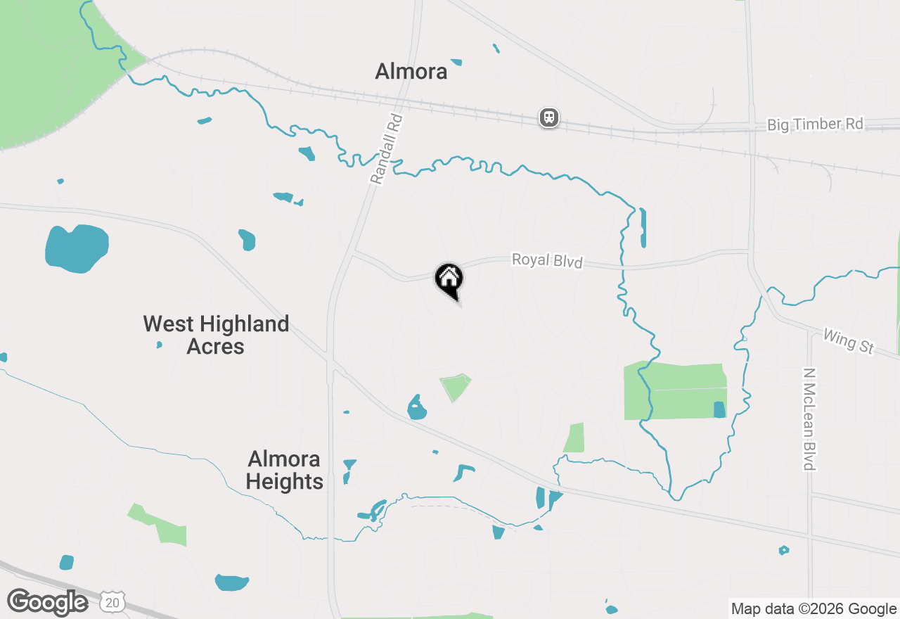 Map of 2214 Colorado Avenue #2214, Elgin, IL 60123