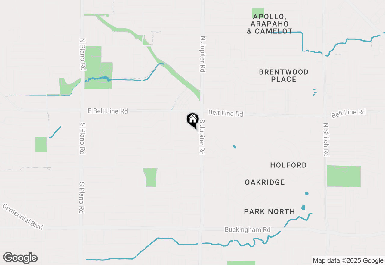Map of 2122 Trellis Place, Richardson, TX 75081