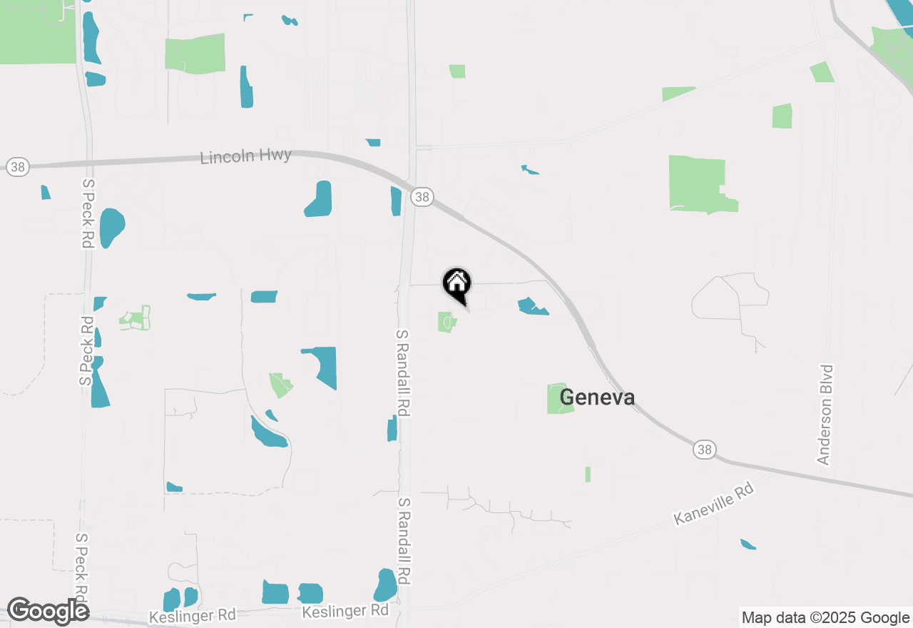 Map of 2271 Vanderbilt Drive, Geneva, IL 60134