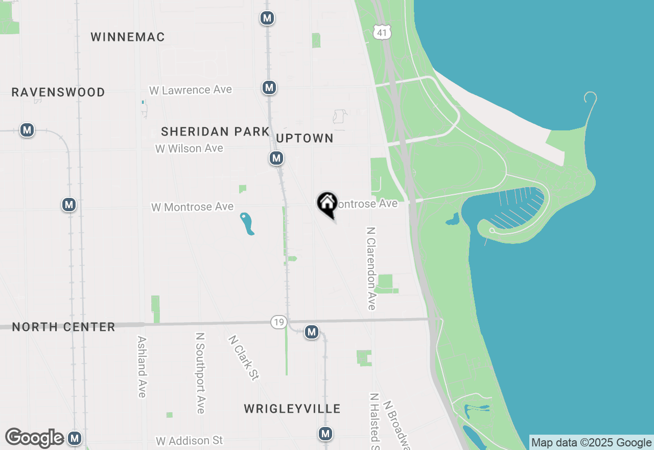 Map of 928 W Cullom Avenue, Chicago, IL 60613