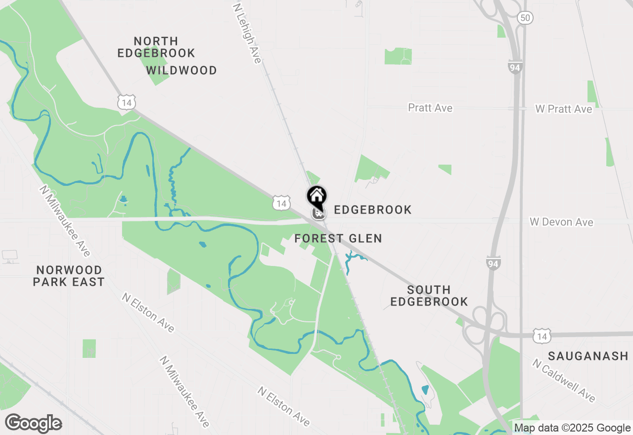 Map of 5500-5518 W Devon Avenue, Chicago, IL 60646