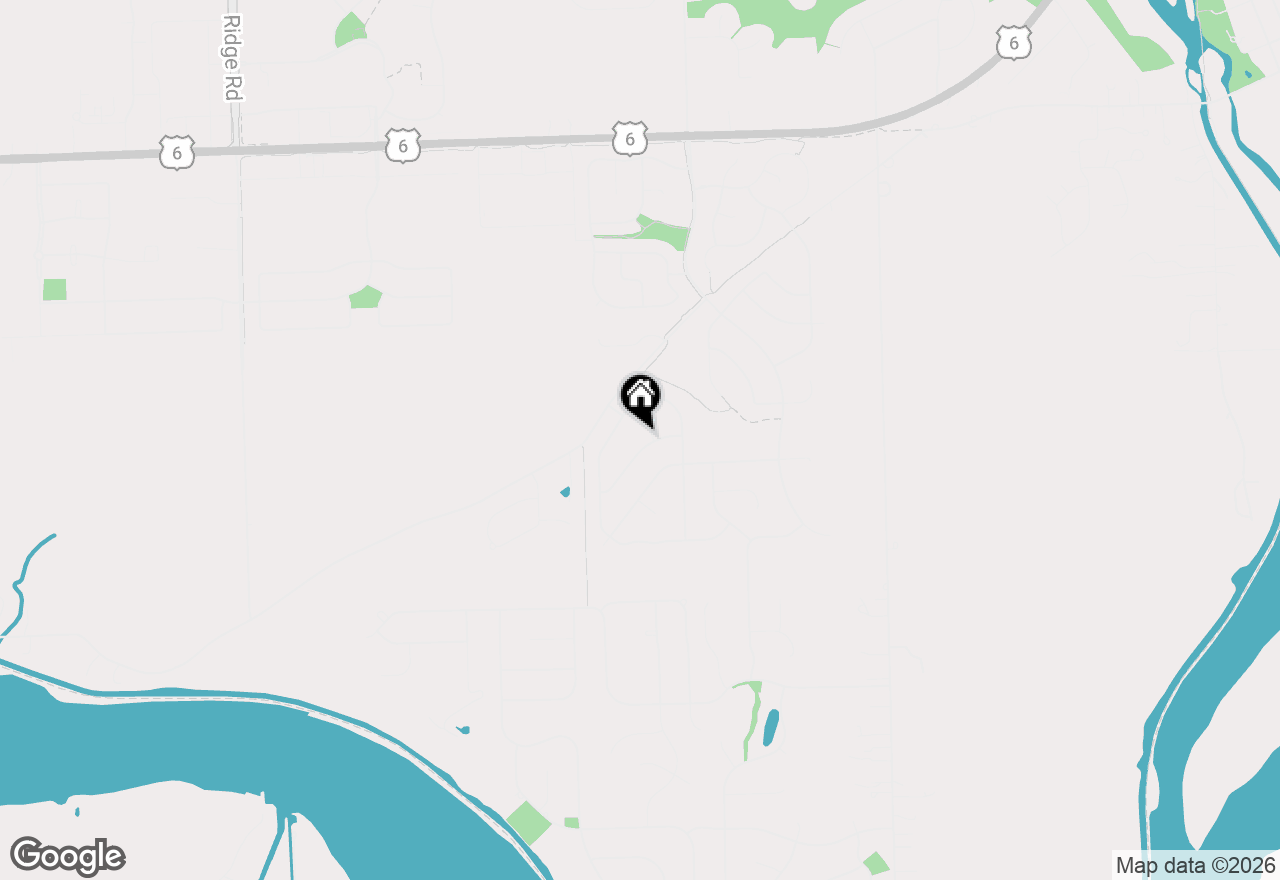 Map of 26454 W Old Farm Trail, Channahon, IL 60410