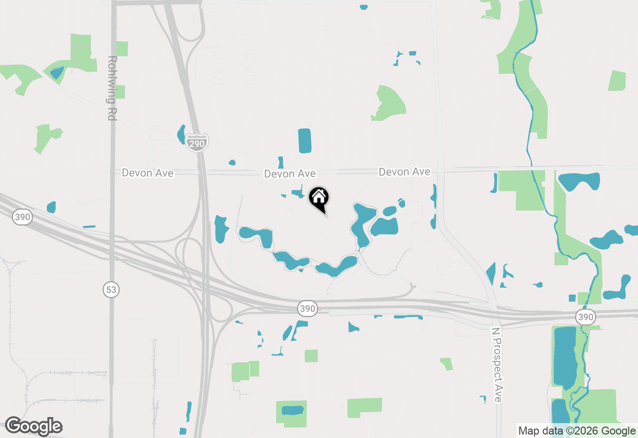 Map of 405 W Pierce Road #201, Itasca, IL 60143