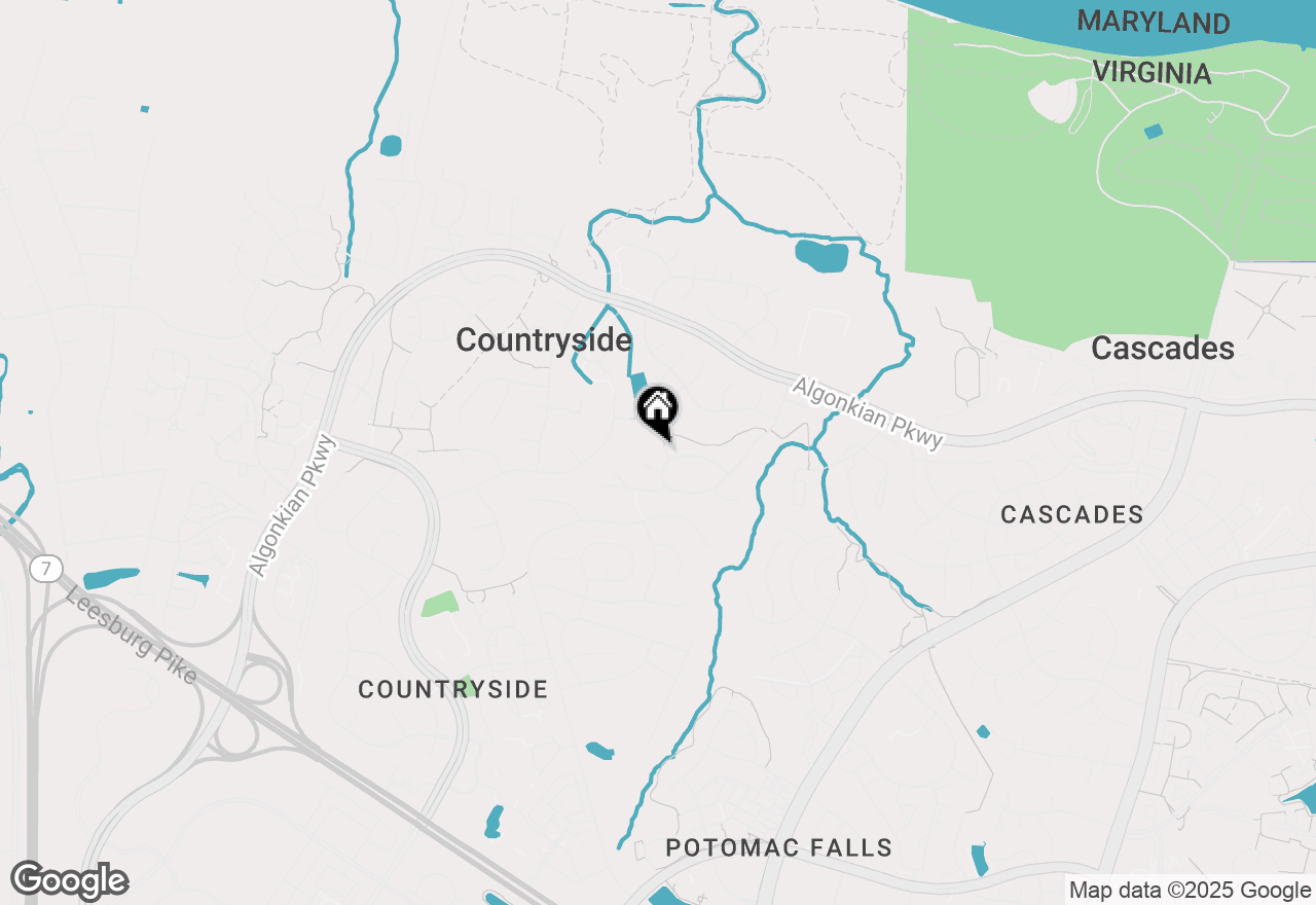 Map of 3 Steed Place, Sterling, VA 20165