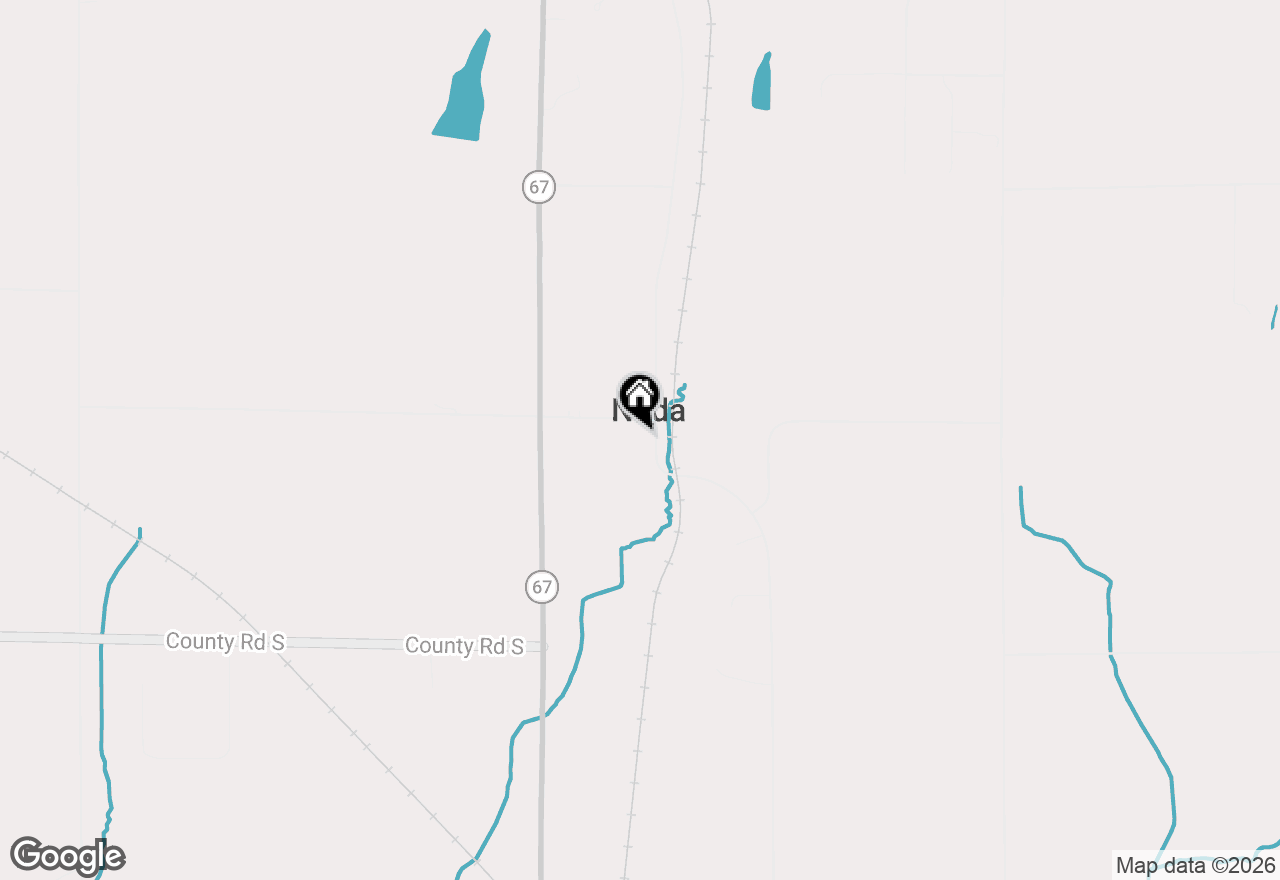 Map of N6275 E Neda Rd, Iron Ridge, WI 53035