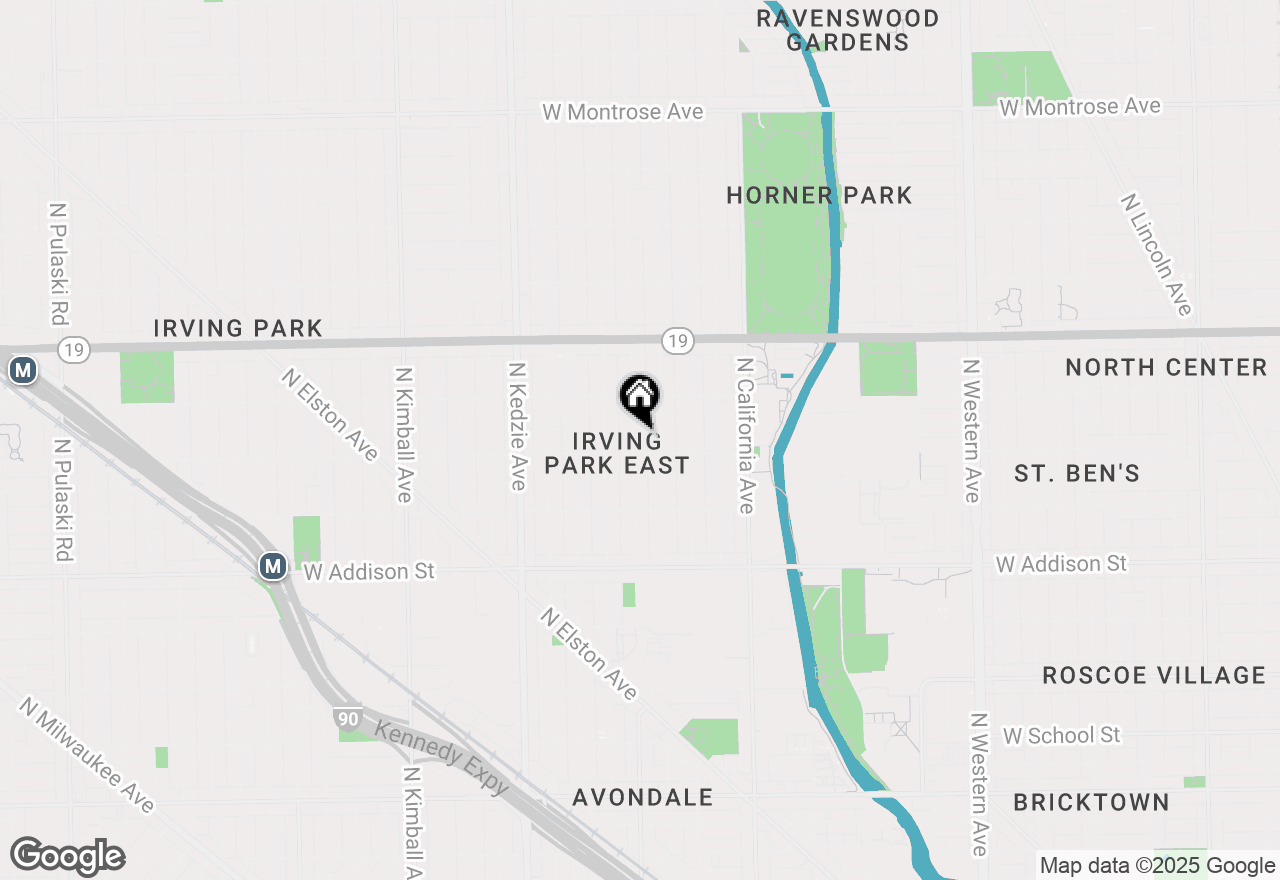 Map of 3813 N Sacramento Avenue, Chicago, IL 60618