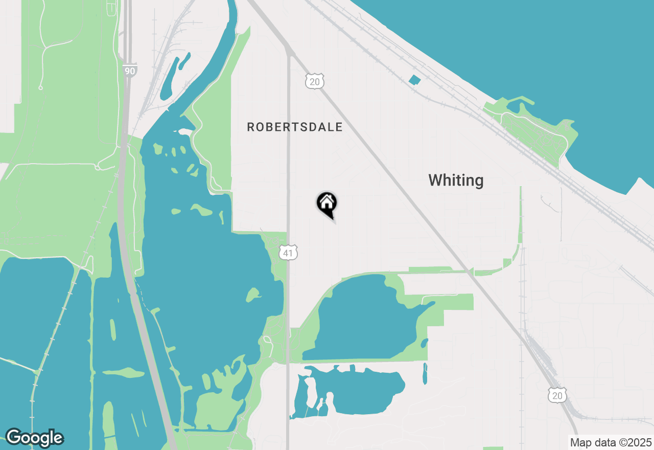 Map of 2014 Lake Avenue, Whiting, IN 46394