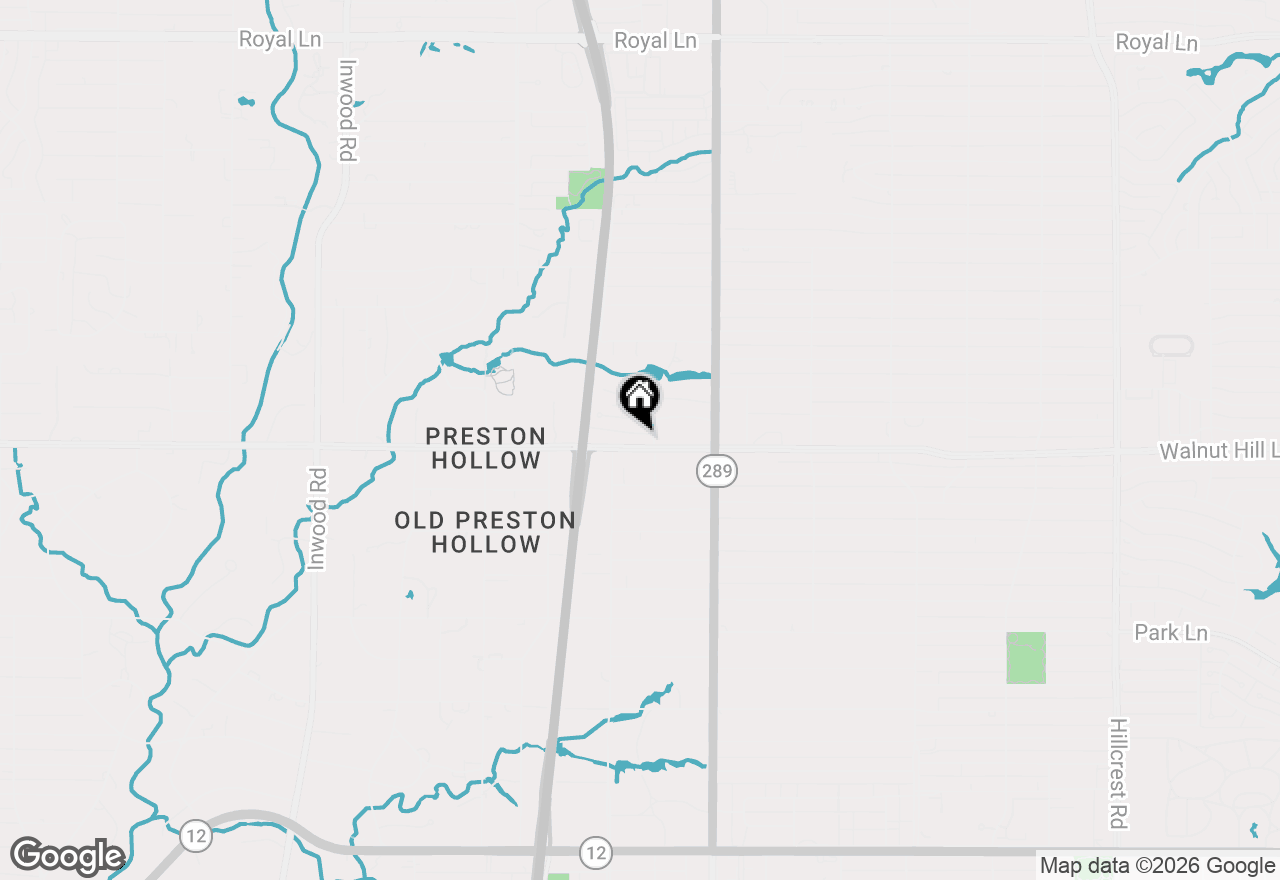 Map of 5823 Walnut Hill Lane, Dallas, TX 75230