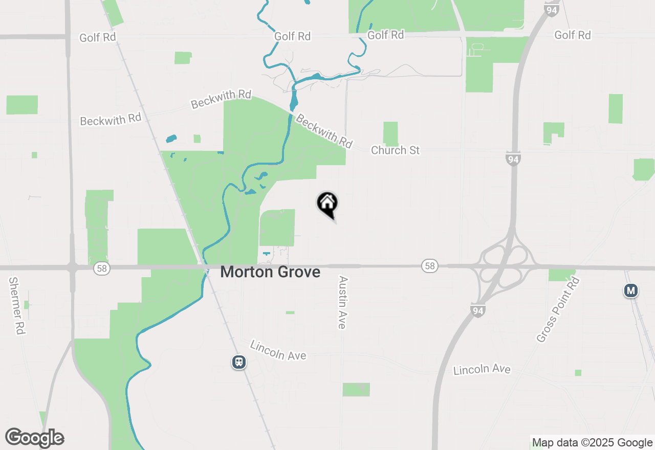 Map of 8920 Mcvicker Avenue, Morton Grove, IL 60053