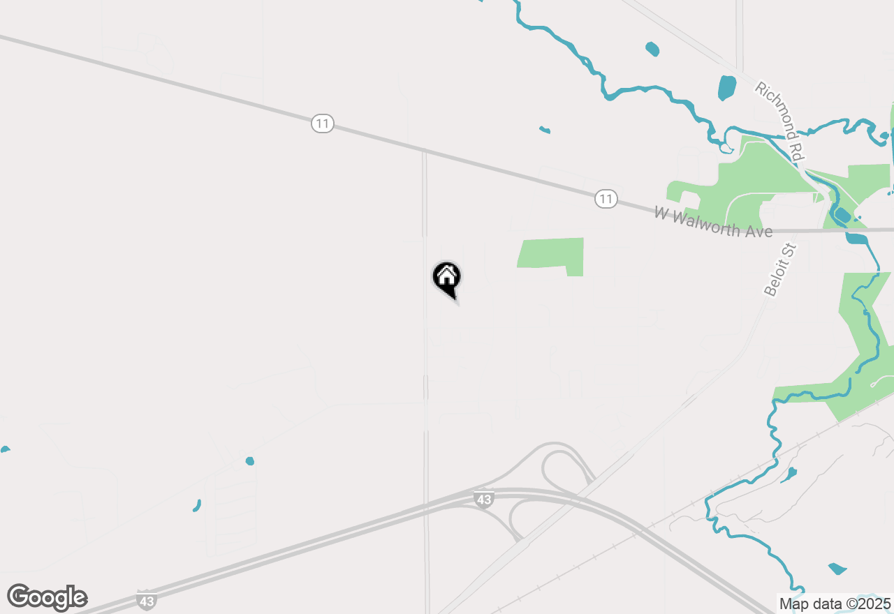 Map of 309 Linden Ln, Delavan, WI 53115