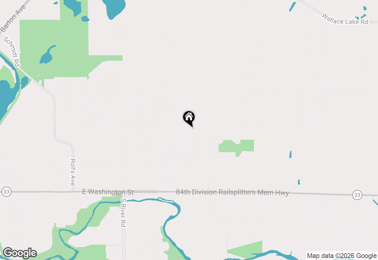 Map of 2036 Lenora Dr, West Bend, WI 53090