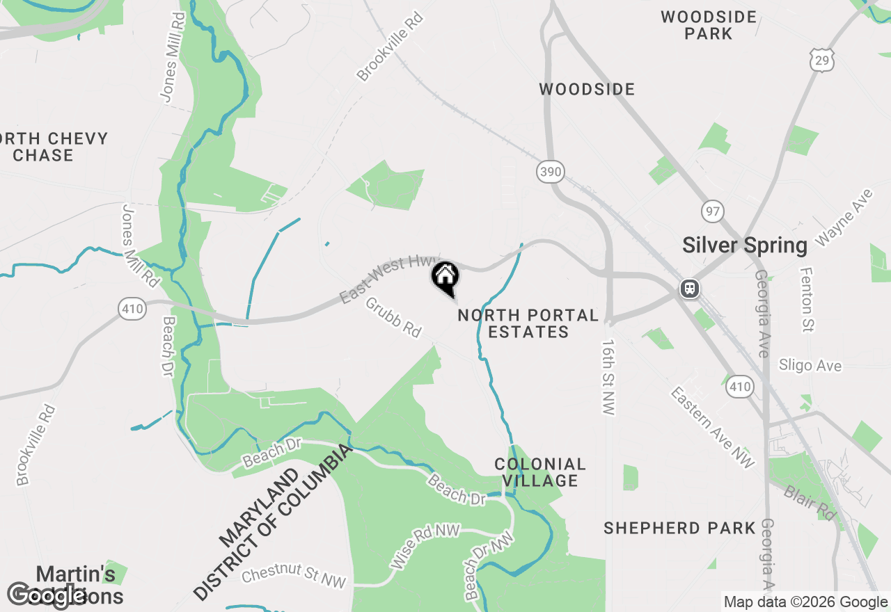 Map of 2224 Washington Ave #204, Silver Spring, MD 20910