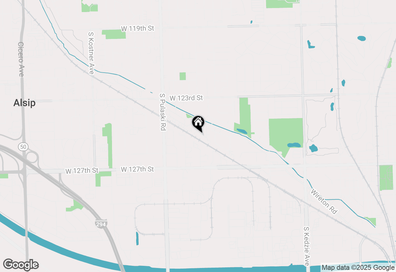 Map of 3749 W Glen Drive #1001, Alsip, IL 60803