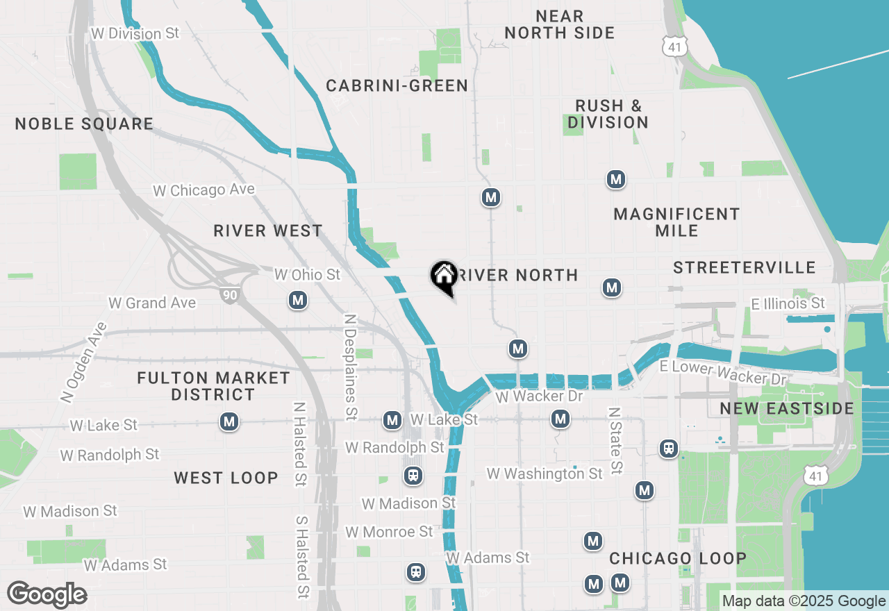 Map of 360 W Illinois Street #311, Chicago, IL 60654