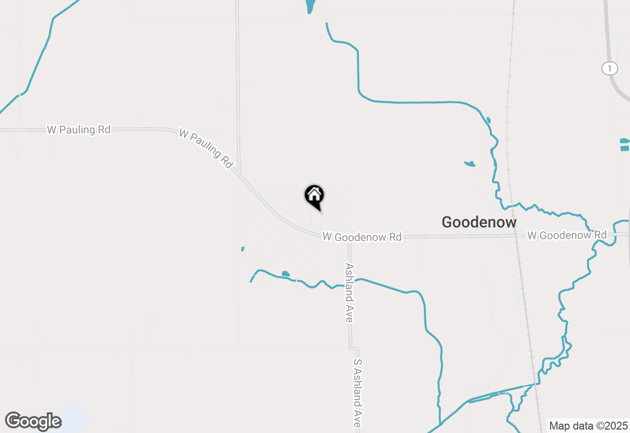 Map of 10 Swallow Lane, Beecher, IL 60401