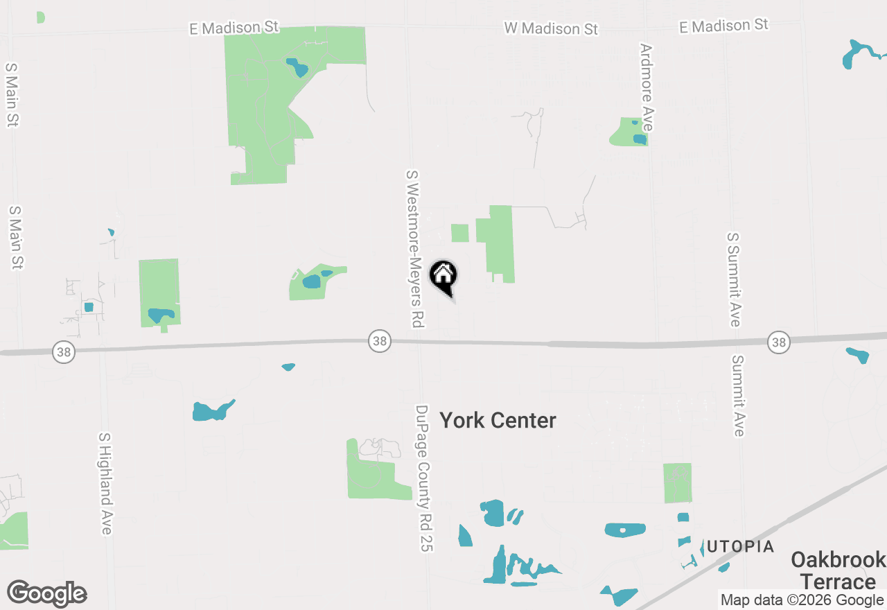 Map of 1153 S Church Avenue, Lombard, IL 60148