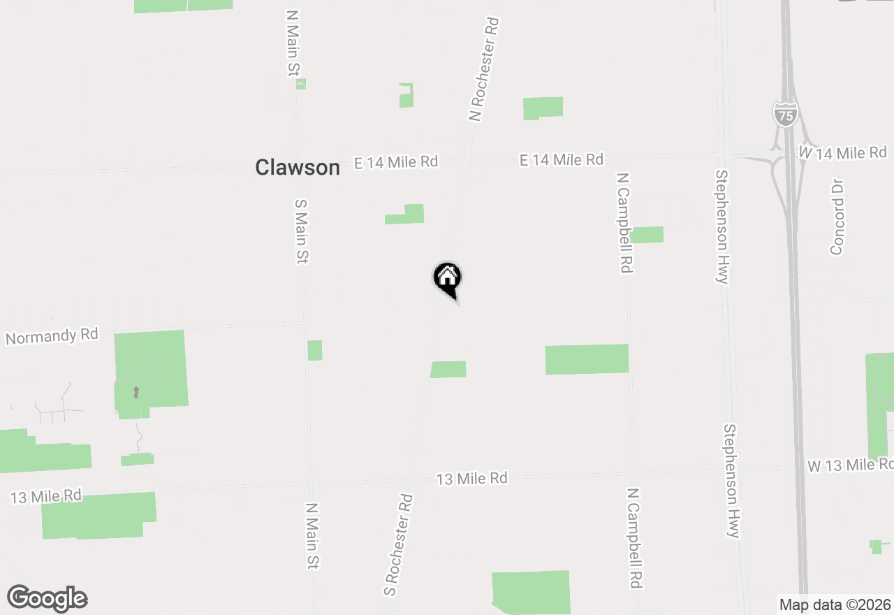 Map of 4200 Rochester Road #206, Royal Oak, MI 48073