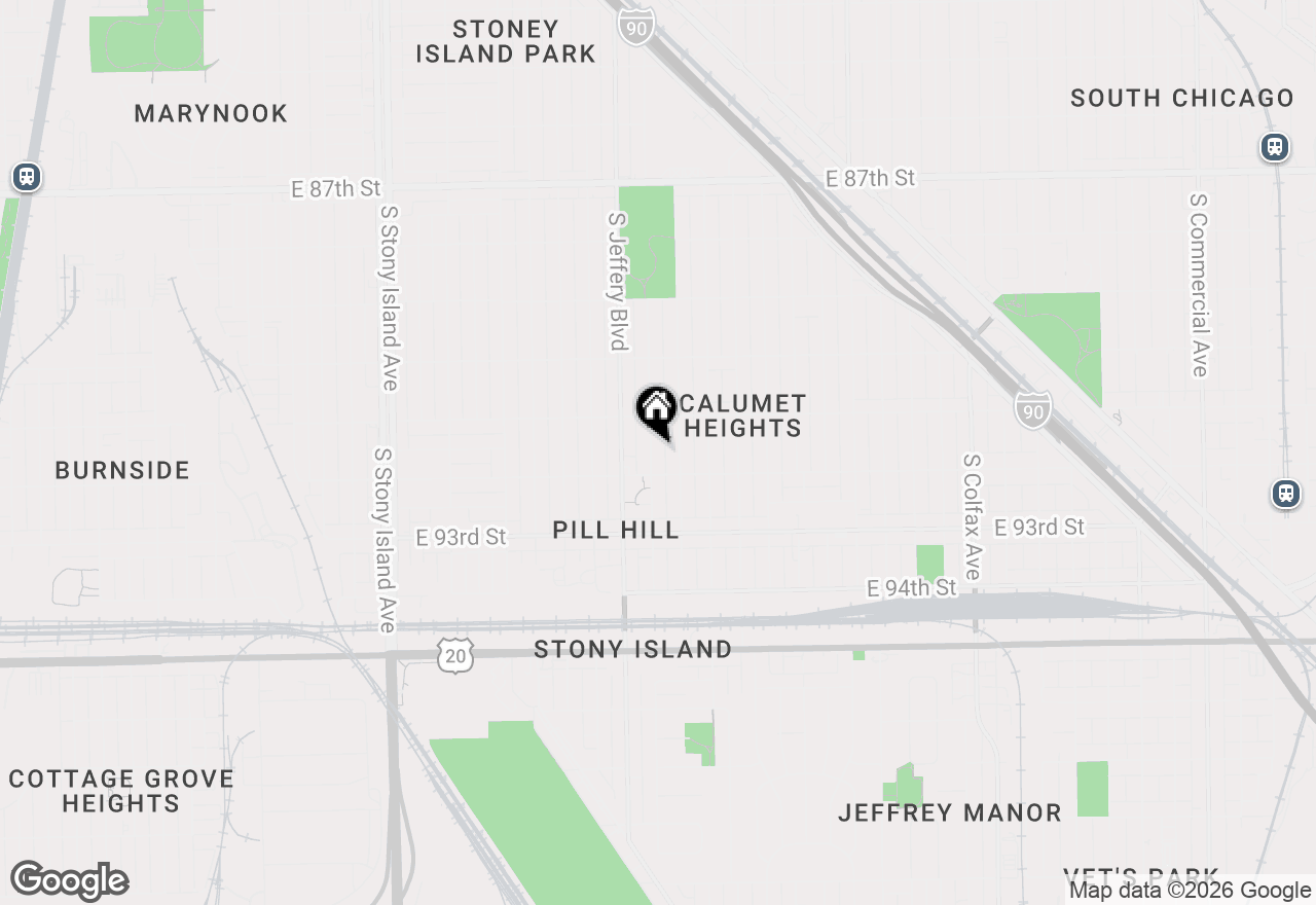 Map of 9137 S Chappel Avenue, Chicago, IL 60617