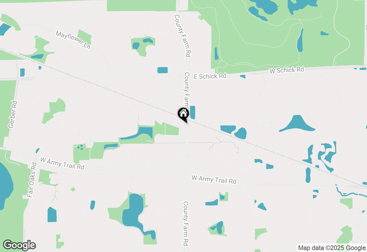 Map of 1824 Isle Royal Lane, Hanover Park, IL 60133