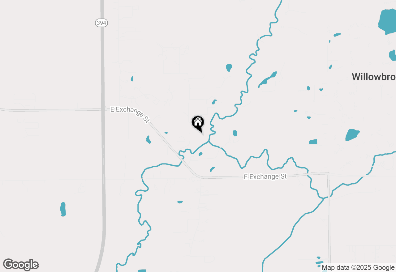 Map of 2033 E Hickory Street, Crete, IL 60417