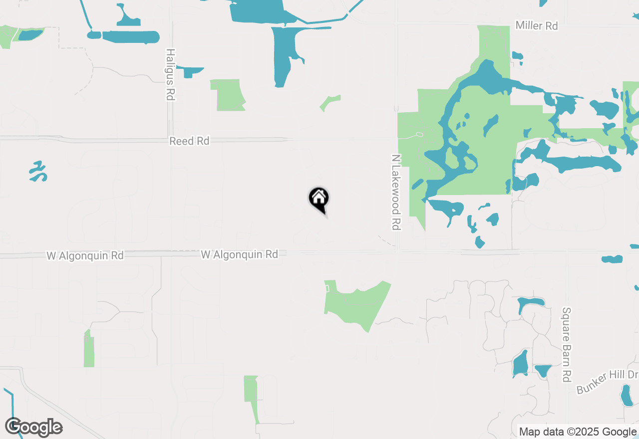 Map of 5516 Alexandria Drive, Lake In The Hills, IL 60156