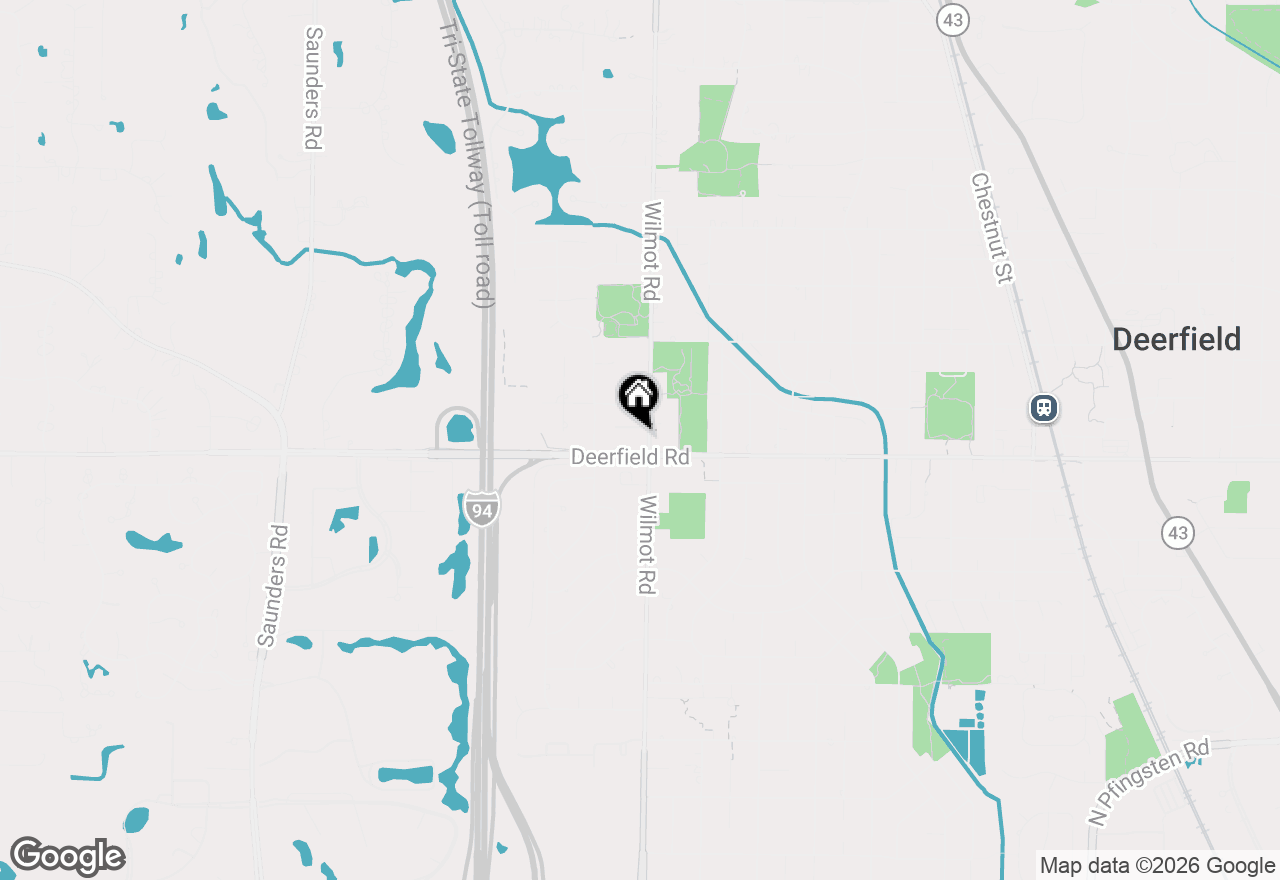 Map of 802 Wilmot Road, Deerfield, IL 60015