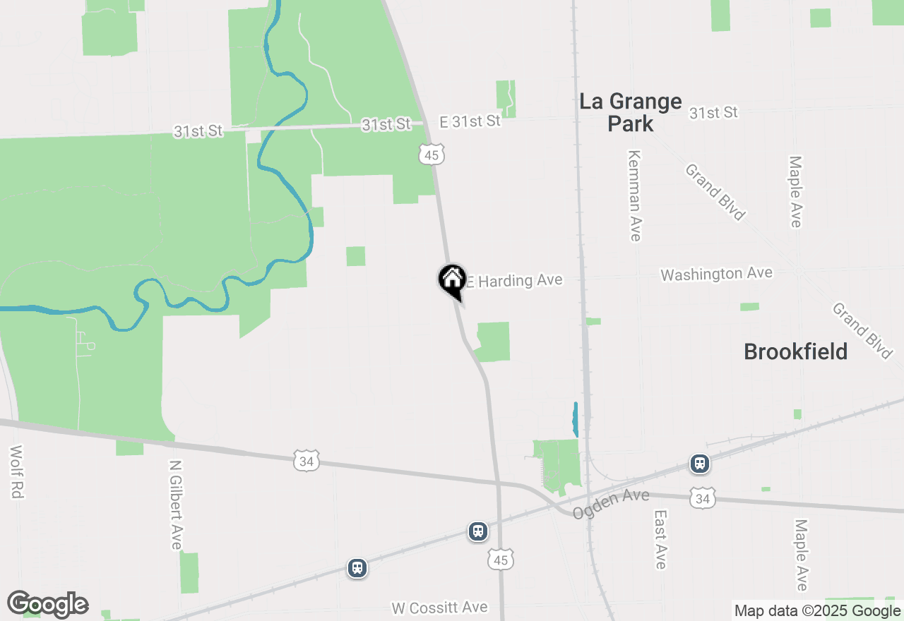 Map of 618 N La Grange Road #2, La Grange Park, IL 60526