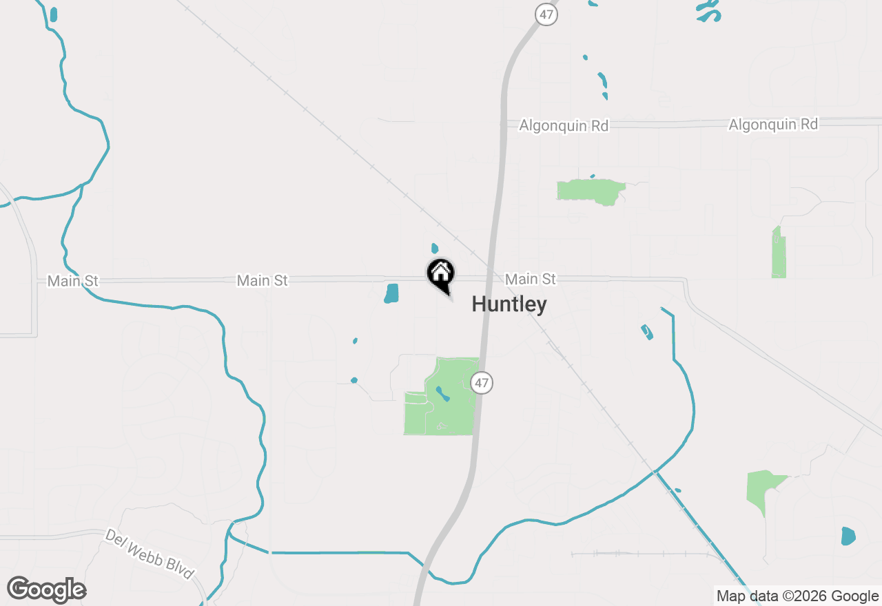 Map of 11118 Lincoln Street, Huntley, IL 60142