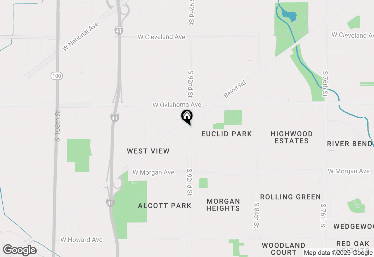 Map of 3243 S 92nd St #101, Milwaukee, WI 53227