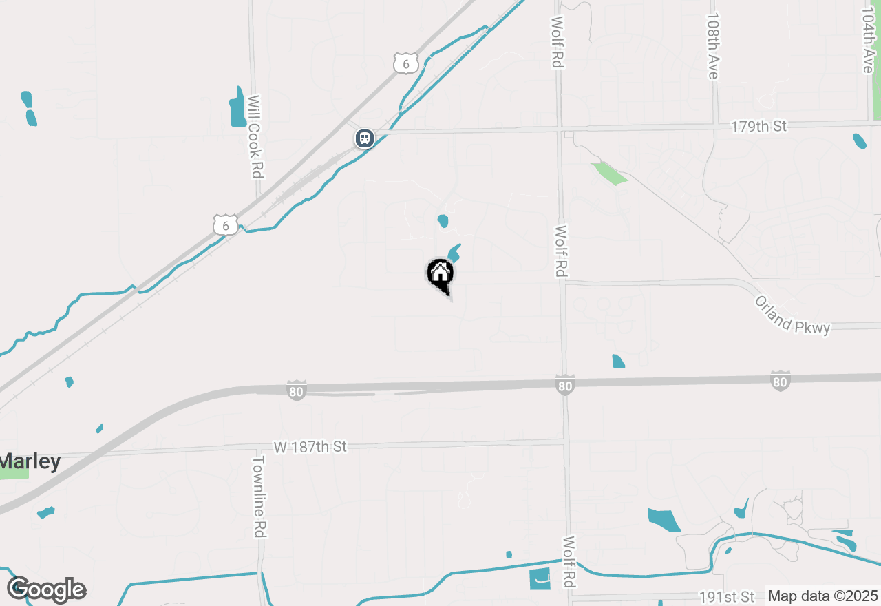 Map of 11520 W 183rd Place #SW, Orland Park, IL 60467