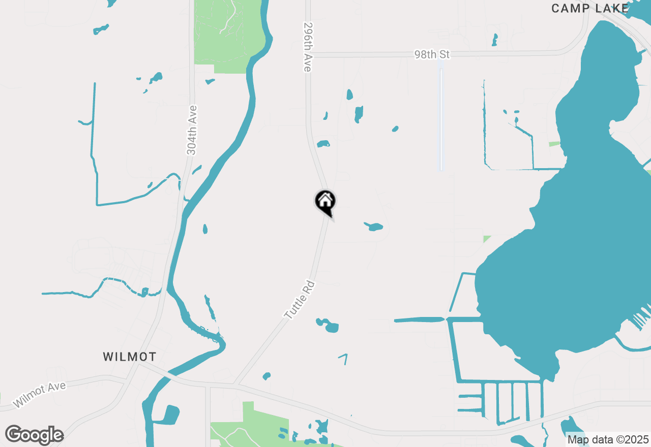 Map of 001 296th Avenue, Trevor, WI 53179