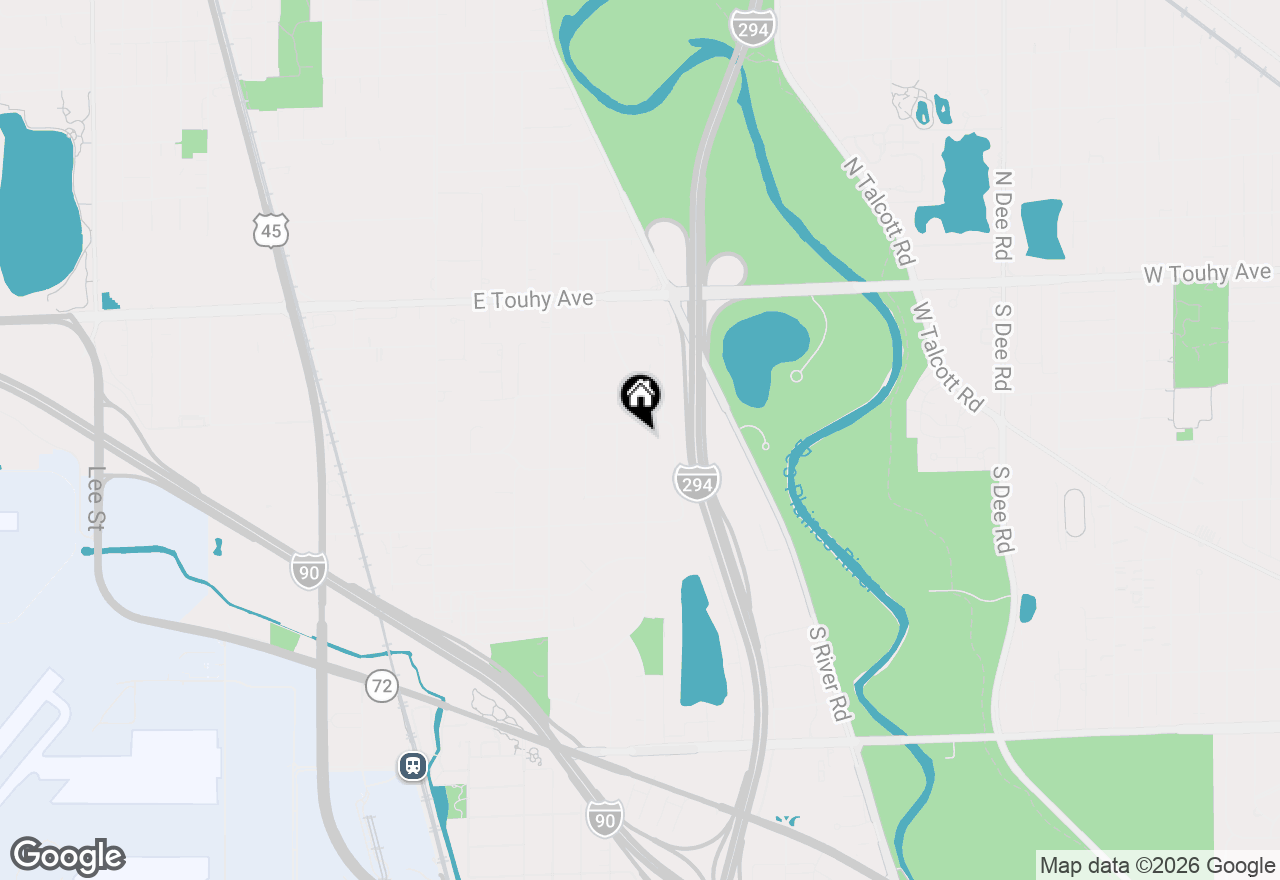Map of 2664 S Craig Drive, Des Plaines, IL 60018