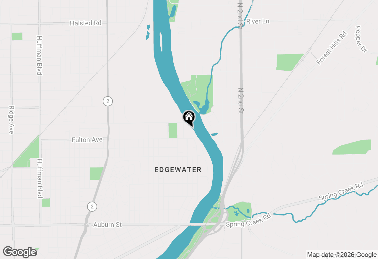 Map of 2429 Clinton Road, Rockford, IL 61103