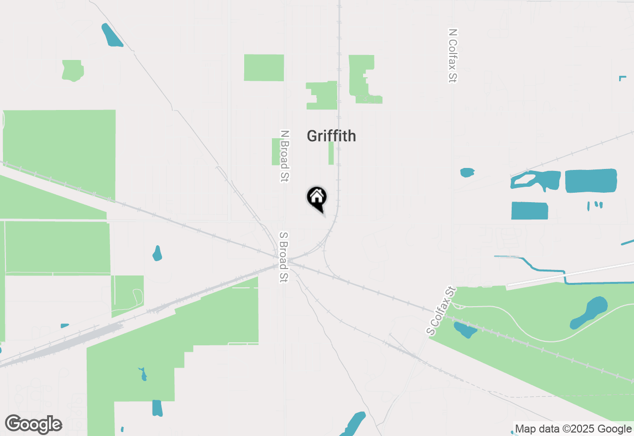 Map of 101 N Rensselaer, Griffith, IN 46319