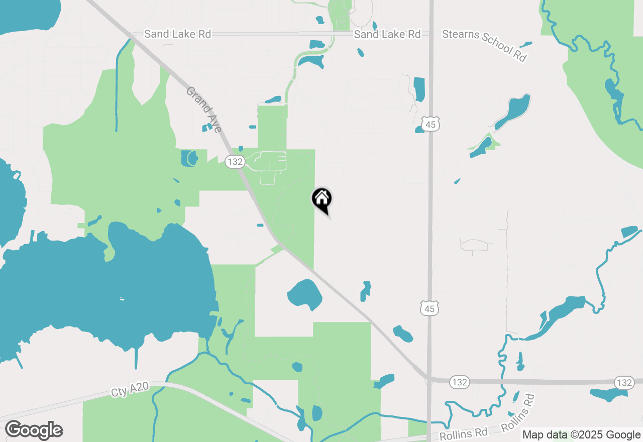 Map of 2804 Autumn Ridge Court, Lindenhurst, IL 60046