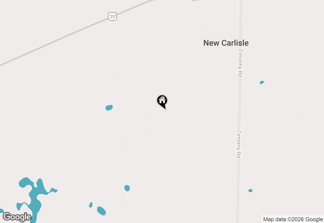 Map of 33671 Woodmont Ridge Drive, New Carlisle, IN 46552
