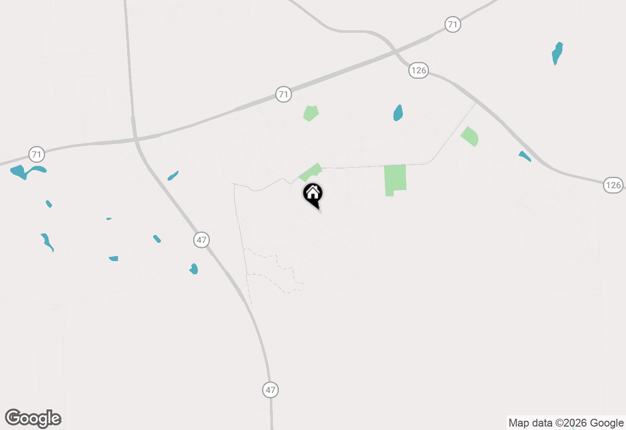 Map of 521 Manchester Lane, Yorkville, IL 60560