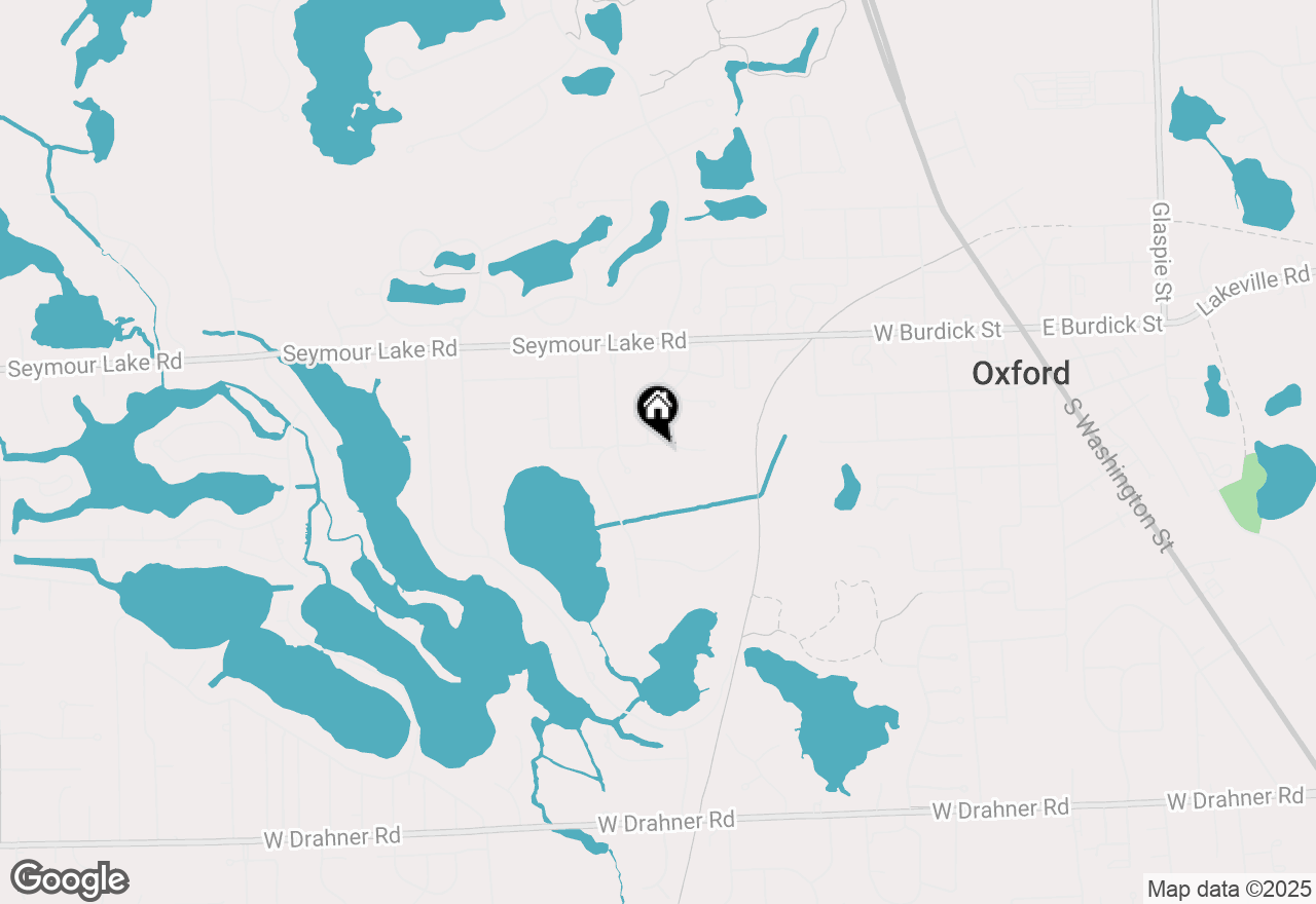 Map of 297 Davis Lake Drive, Oxford, MI 48371
