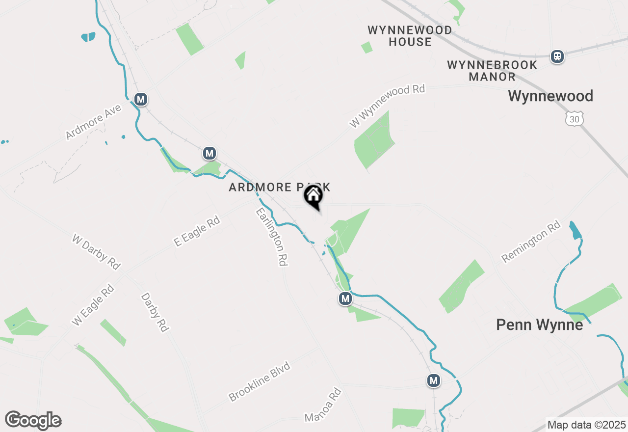 Map of 2137 Bryn Mawr Place #E-12, Ardmore, PA 19003