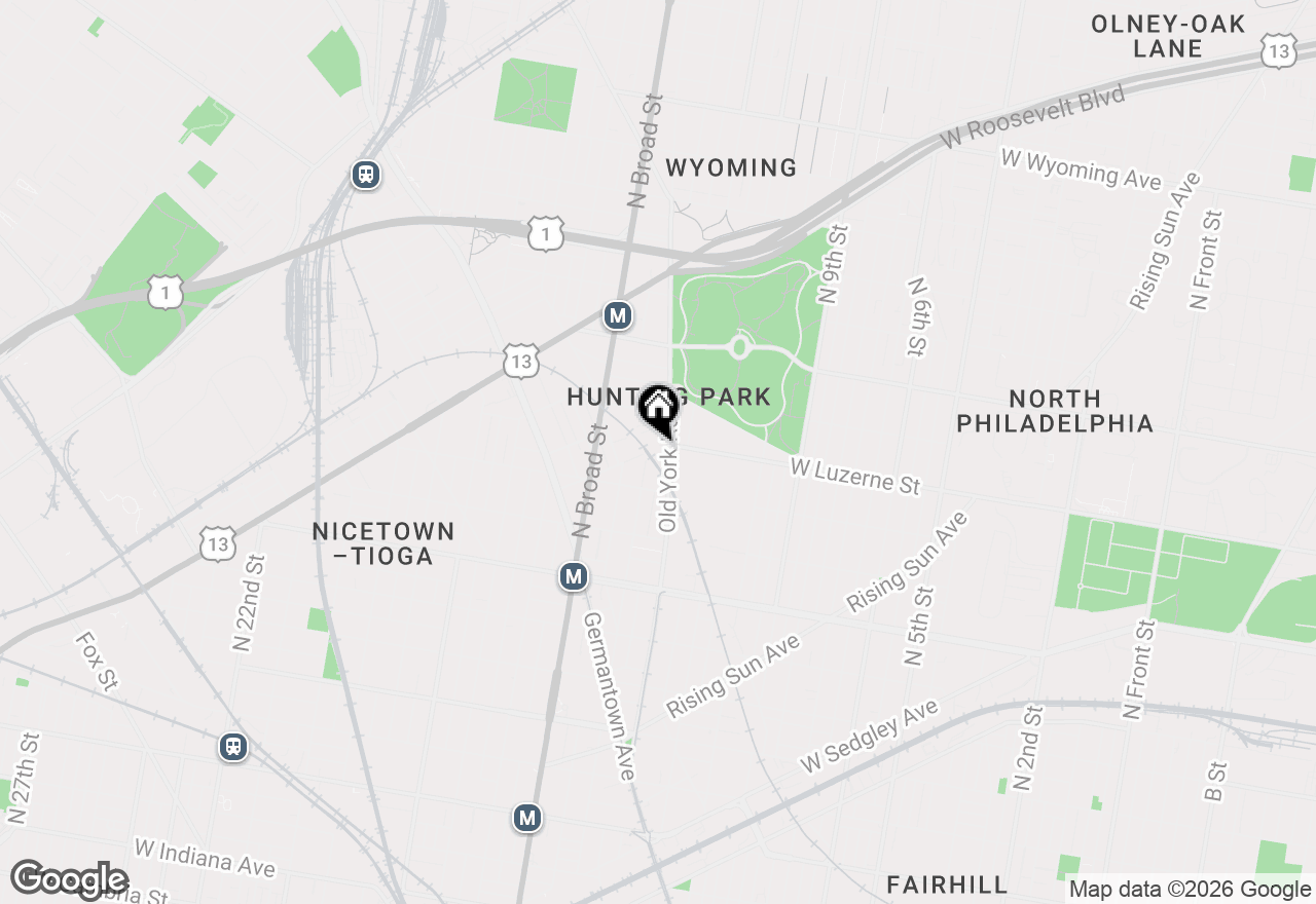 Map of 3928 N Old York Road, Philadelphia, PA 19140