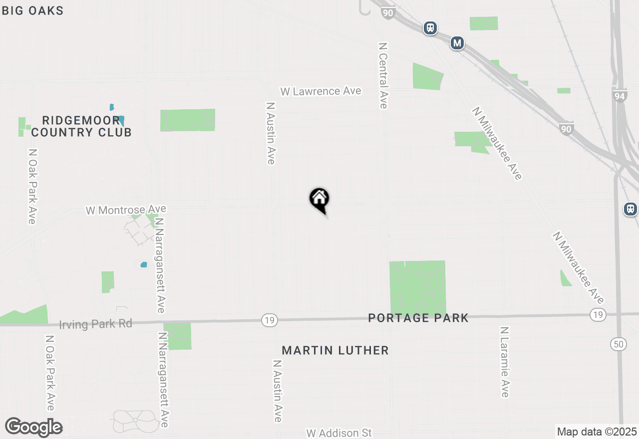 Map of 4329 N Monitor Avenue, Chicago, IL 60634