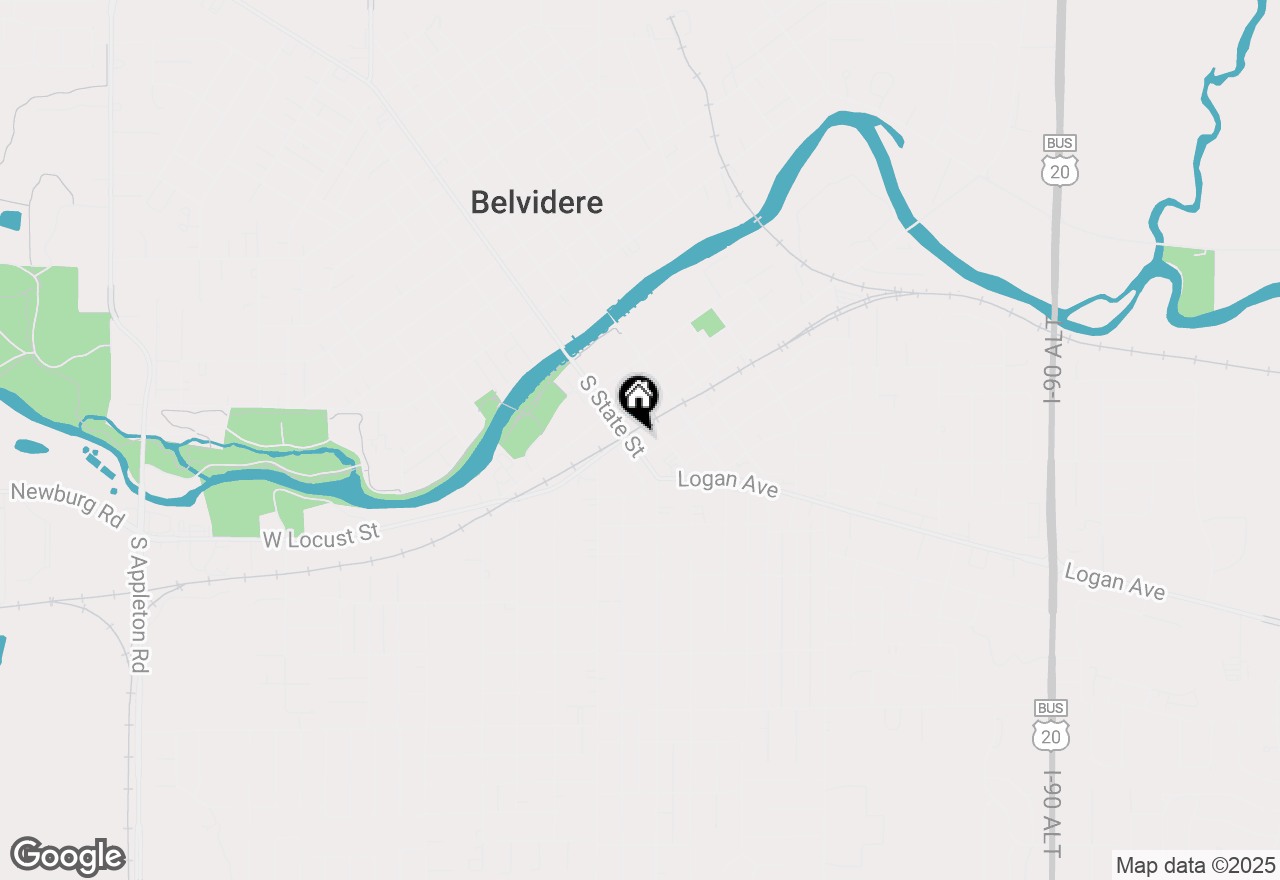 Map of 410 S State Street, Belvidere, IL 61008