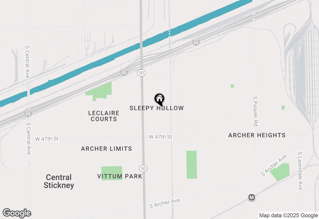 Map of 4501 S Kilpatrick Avenue, Chicago, IL 60632