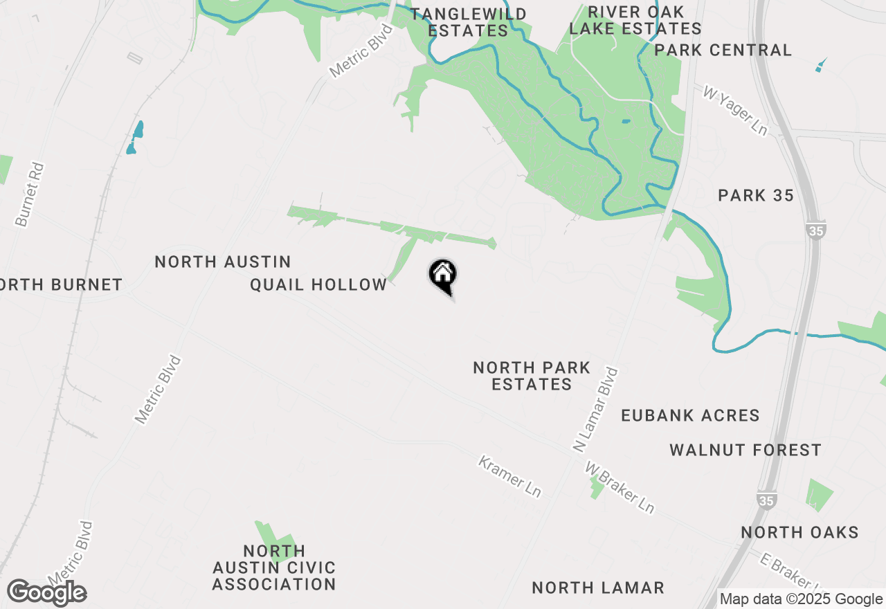 Map of 1405 Gracy Dr, Austin, TX 78758