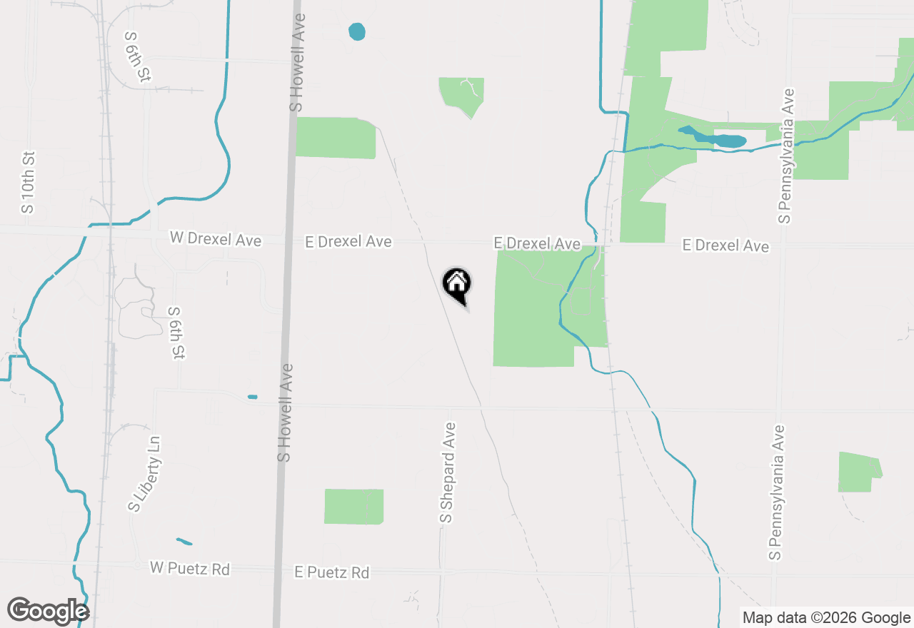 Map of 8071 S Quincy Ave #50, Oak Creek, WI 53154