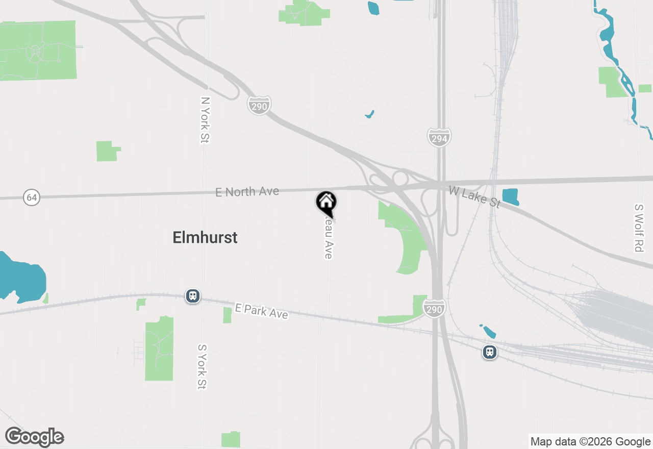 Map of 323 E 3rd Street, Elmhurst, IL 60126
