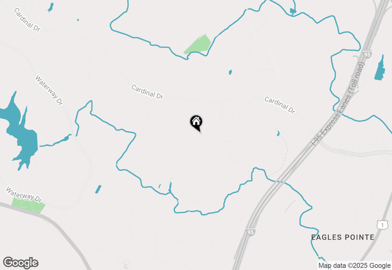 Map of 15673 Altomare Trace Way, Woodbridge, VA 22193