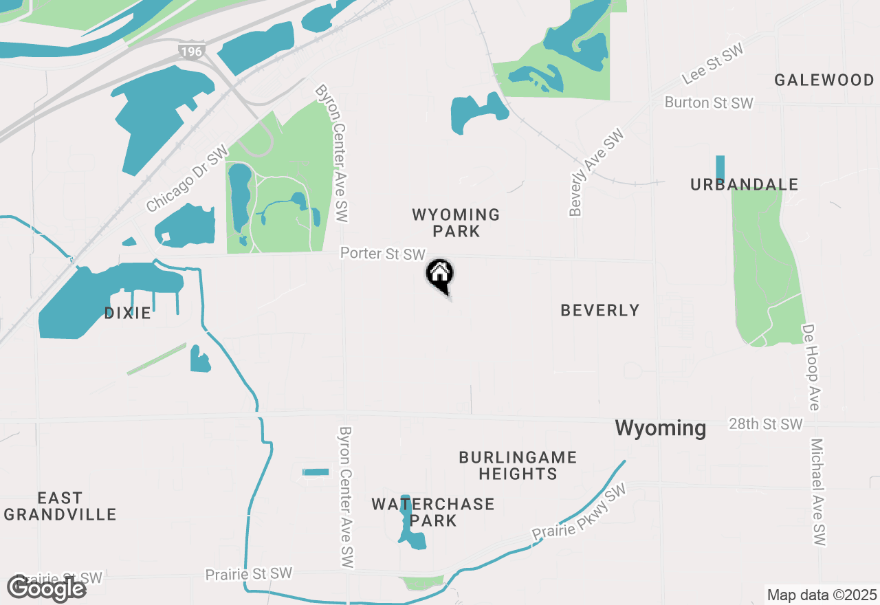Map of 2146 Waldron Street Sw, Wyoming, MI 49519