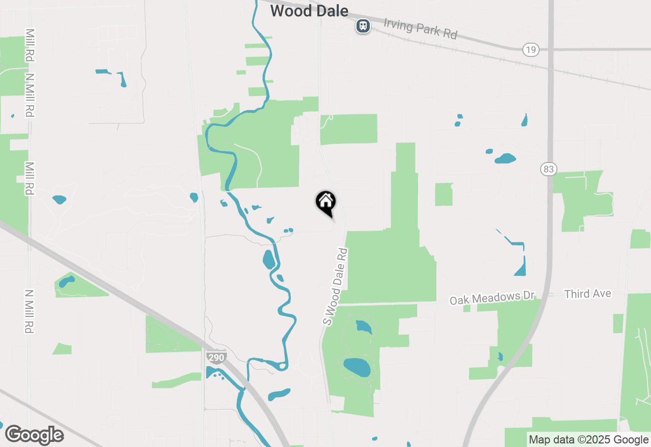 Map of 366 Brookhurst Lane, Wood Dale, IL 60191