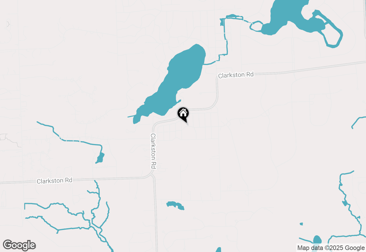 Map of 8110 W Circle Drive, Clarkston, MI 48348
